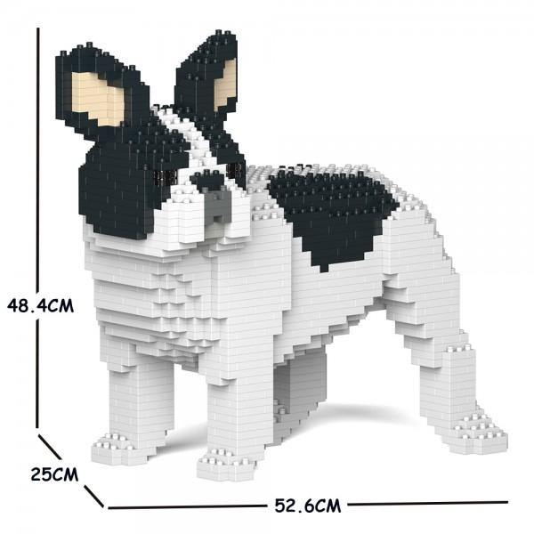 French Bulldog Dog Sculptures - LAminifigs , lego style jekca building set