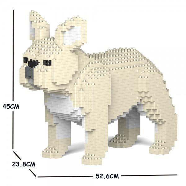 French Bulldog Dog Sculptures - LAminifigs , lego style jekca building set