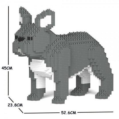 French Bulldog Dog Sculptures - LAminifigs , lego style jekca building set