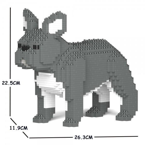 French Bulldog Dog Sculptures - LAminifigs , lego style jekca building set