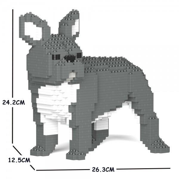 French Bulldog Dog Sculptures - LAminifigs , lego style jekca building set