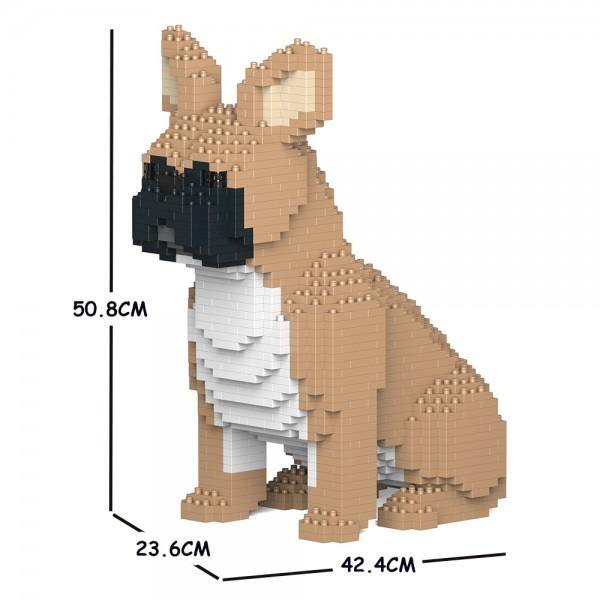 French Bulldog Dog Sculptures - LAminifigs , lego style jekca building set