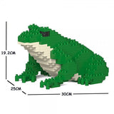 Frogs Sculptures - LAminifigs , lego style jekca building set