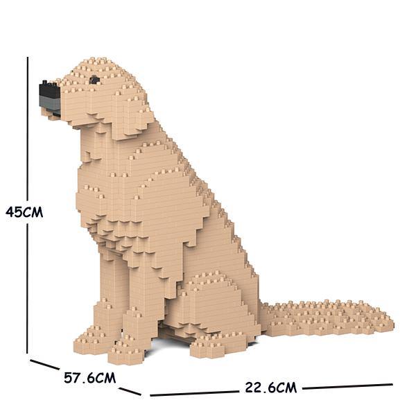 Golden Retriever Dog Sculptures, Brick Paintings, Pencil Cups - LAminifigs , lego style jekca building set