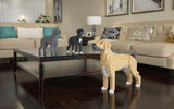Great Dane Dog Sculptures - LAminifigs , lego style jekca building set