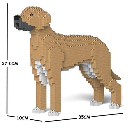 Great Dane Dog Sculptures - LAminifigs , lego style jekca building set