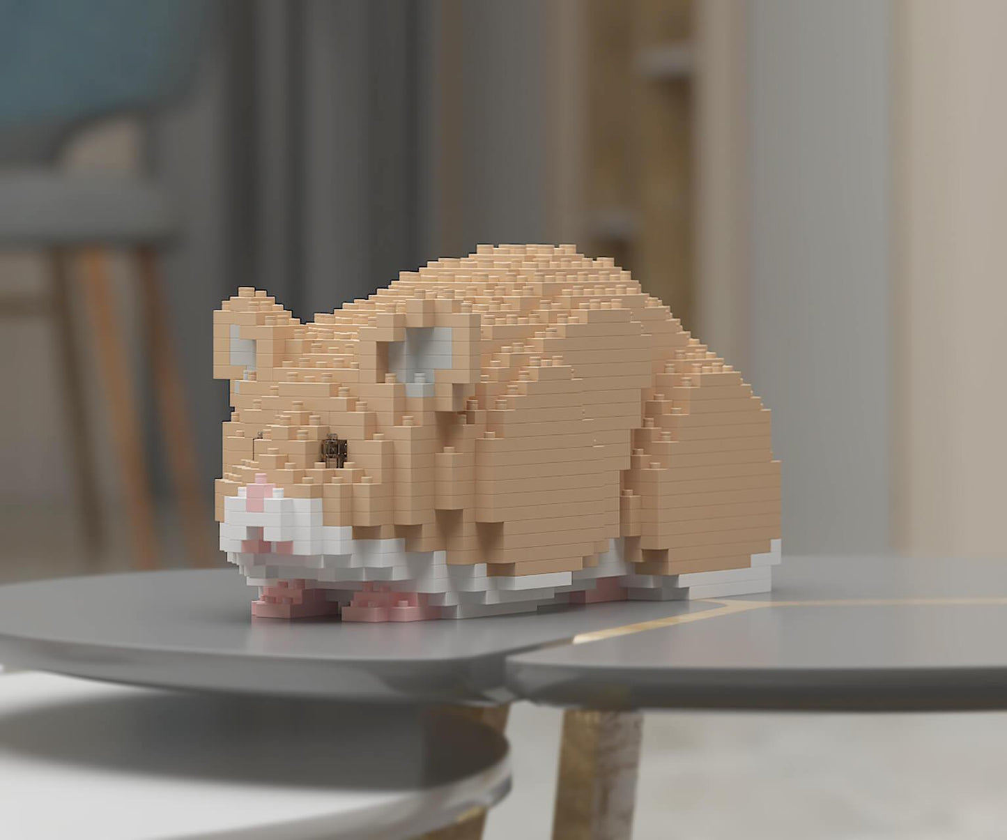 Hamsters Sculptures - LAminifigs , lego style jekca building set