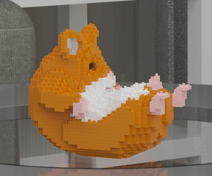 Hamsters Sculptures - LAminifigs , lego style jekca building set