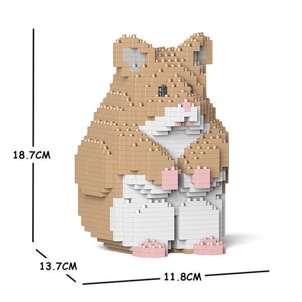 Hamsters Sculptures - LAminifigs , lego style jekca building set