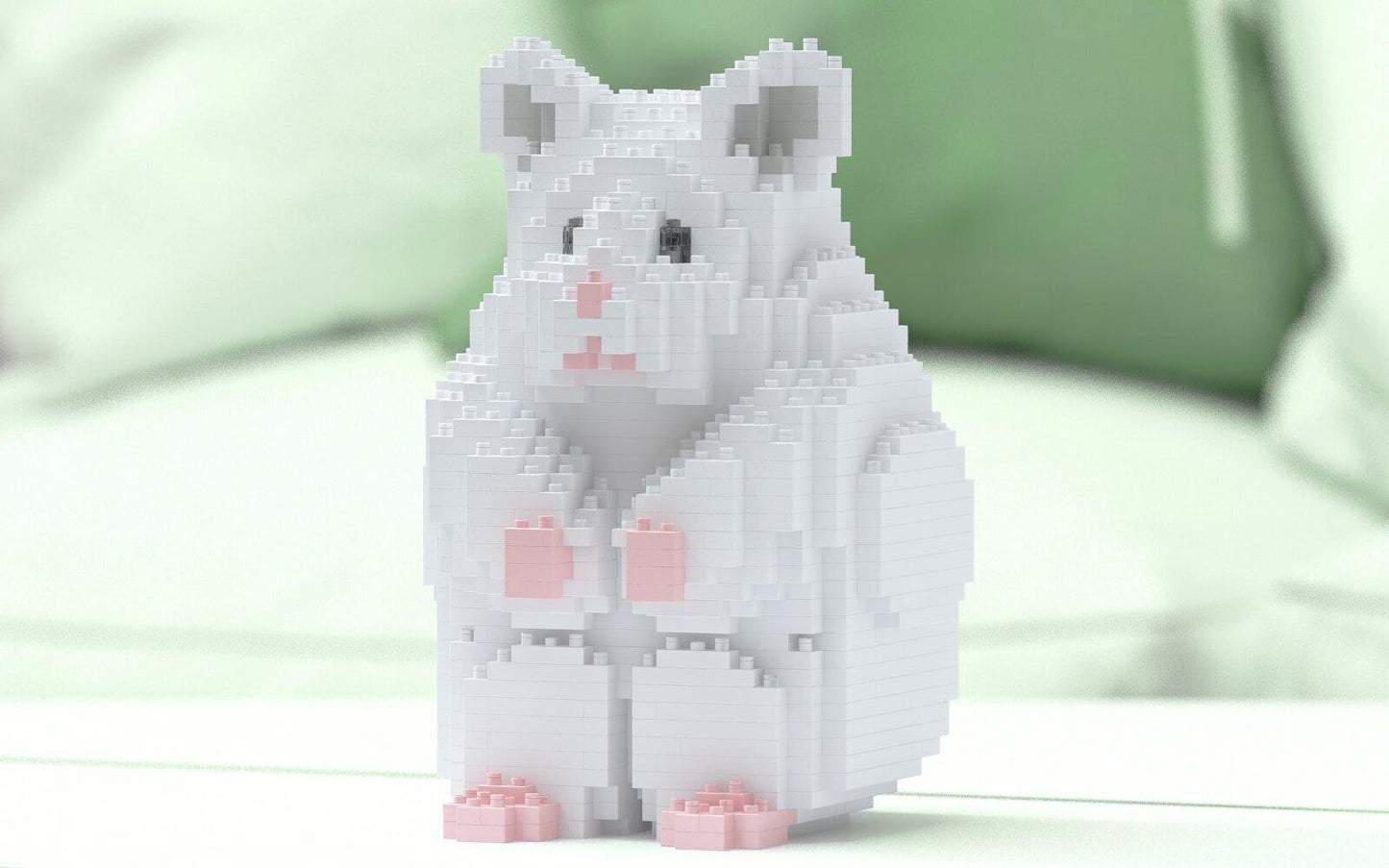 Hamsters Sculptures - LAminifigs , lego style jekca building set