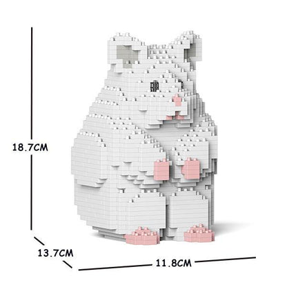 Hamsters Sculptures - LAminifigs , lego style jekca building set