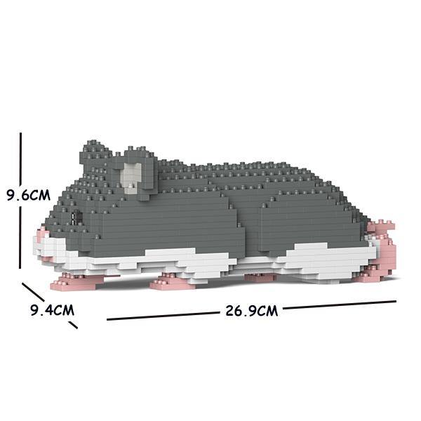 Hamsters Sculptures - LAminifigs , lego style jekca building set