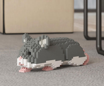 Hamsters Sculptures - LAminifigs , lego style jekca building set