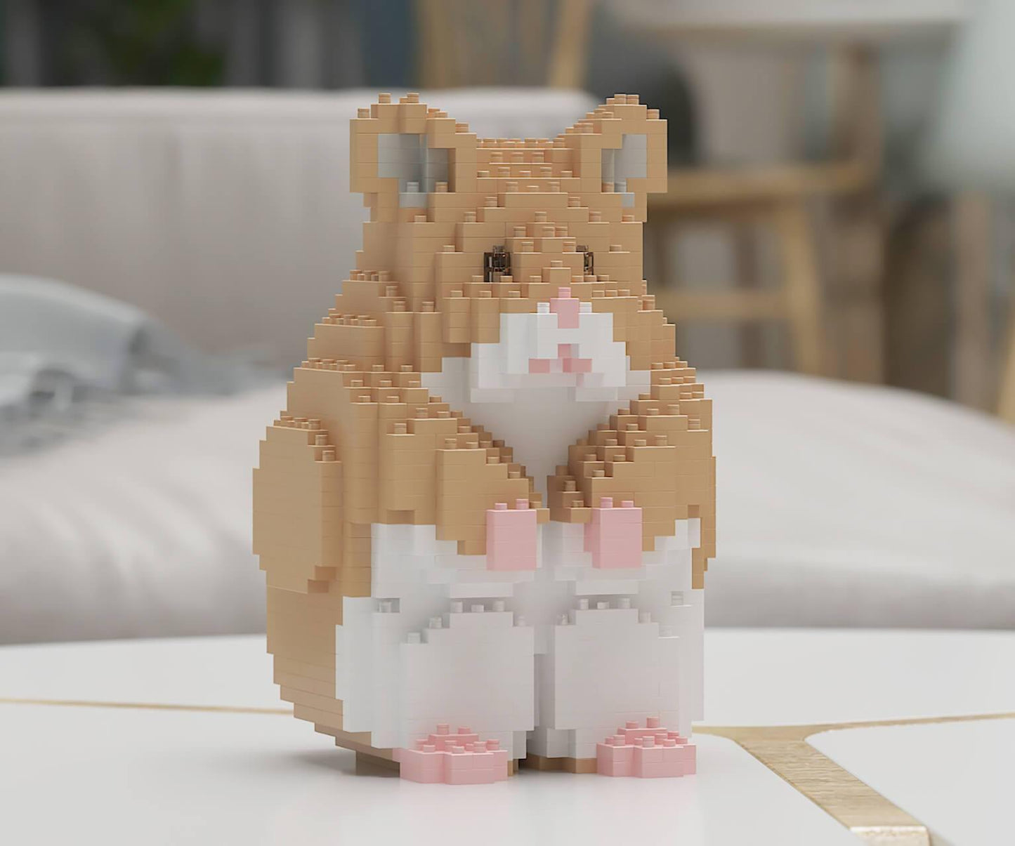 Hamsters Sculptures - LAminifigs , lego style jekca building set