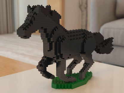 Horses Sculptures - LAminifigs , lego style jekca building set