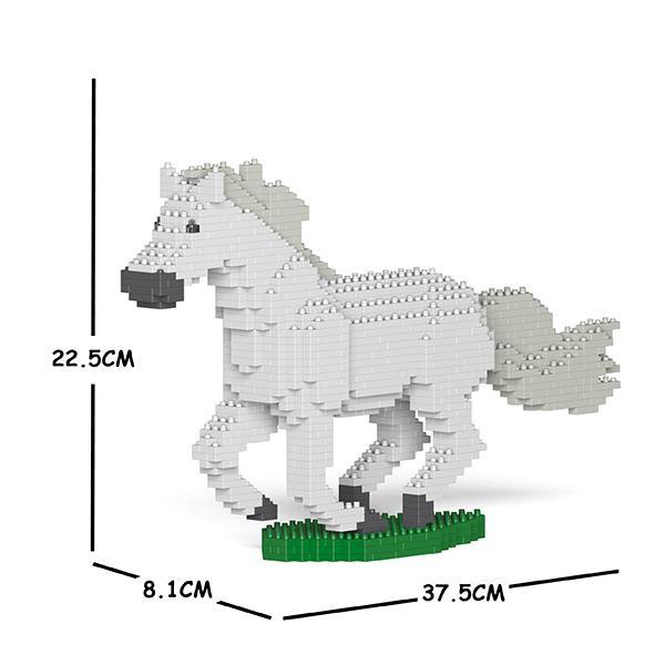 Horses Sculptures - LAminifigs , lego style jekca building set