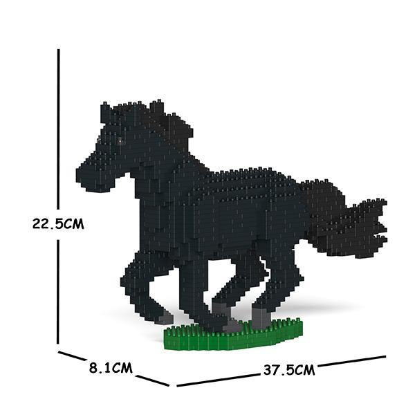 Horses Sculptures - LAminifigs , lego style jekca building set