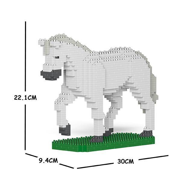 Horses Sculptures - LAminifigs , lego style jekca building set