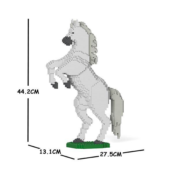 Horses Sculptures - LAminifigs , lego style jekca building set