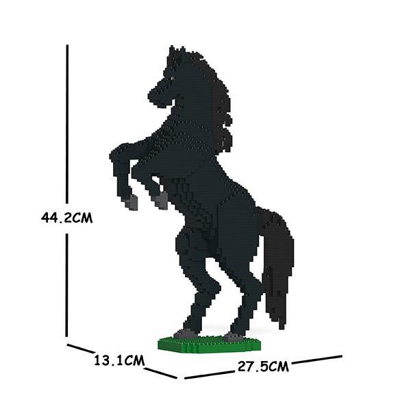 Horses Sculptures - LAminifigs , lego style jekca building set