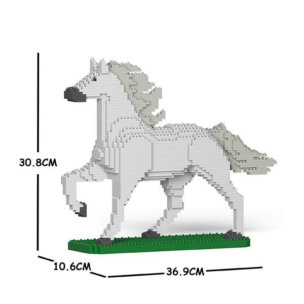 Horses Sculptures - LAminifigs , lego style jekca building set