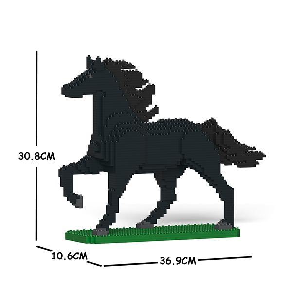 Horses Sculptures - LAminifigs , lego style jekca building set