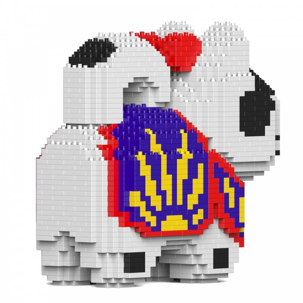 Inu Hariko Sculptures - LAminifigs , lego style jekca building set