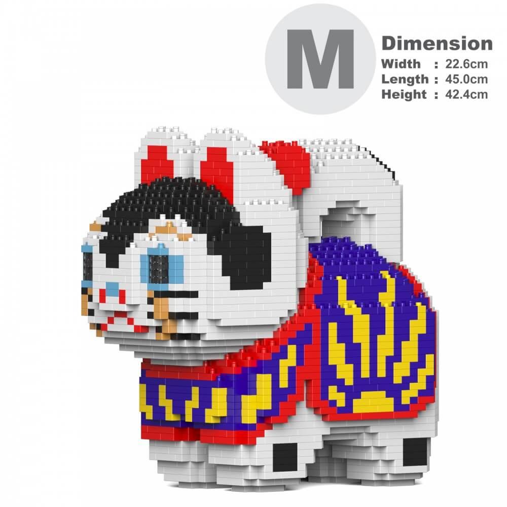 Inu Hariko Sculptures - LAminifigs , lego style jekca building set