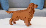 Irish Setter Dog Sculptures - LAminifigs , lego style jekca building set