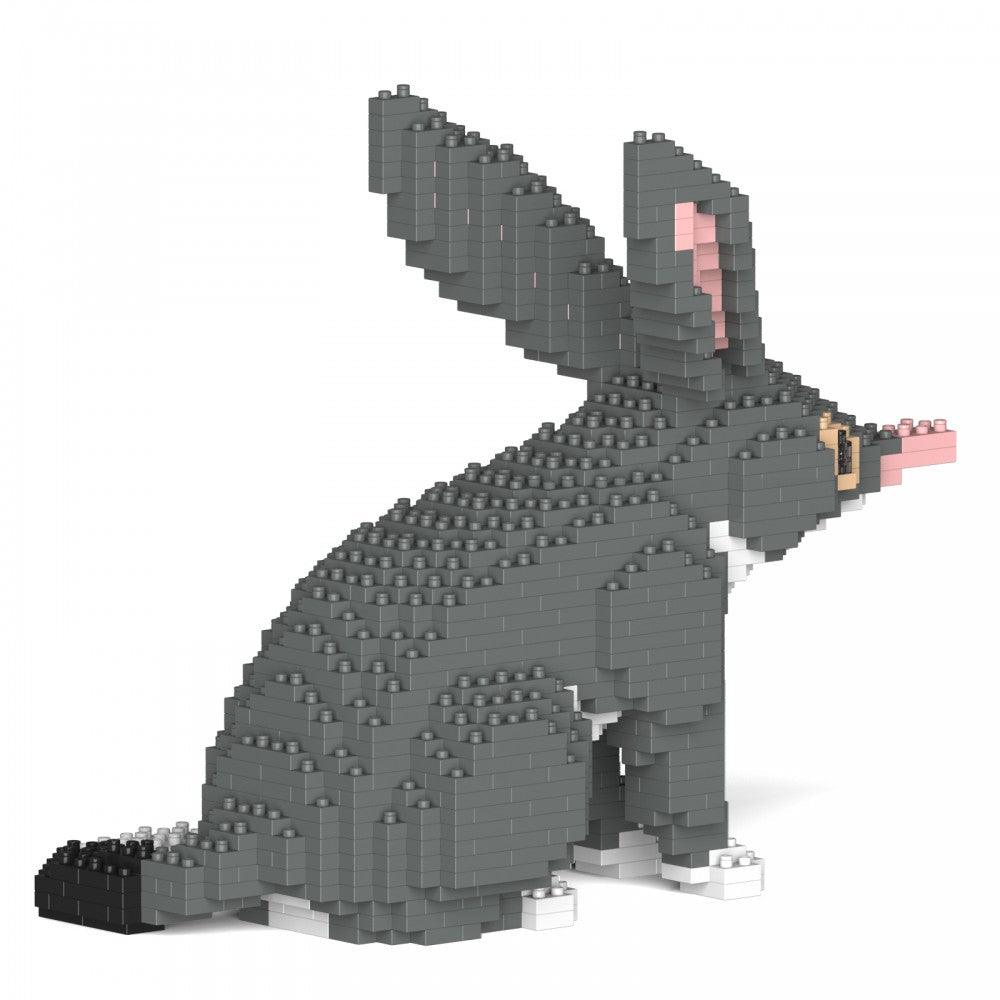 Bilby Sculpture - LAminifigs , lego style jekca building set on a white background