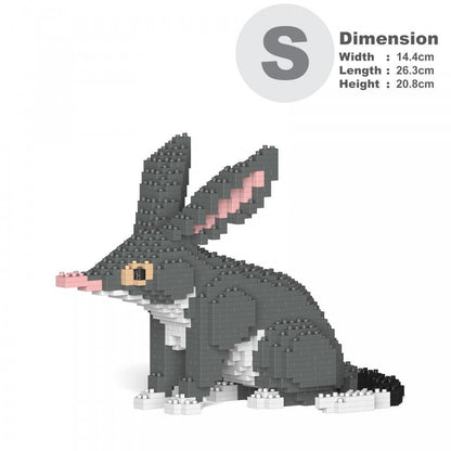 Bilby Sculpture - LAminifigs , lego style jekca building set, small size dimensions