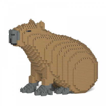 Capybara Sculpture - LAminifigs , lego style jekca building set