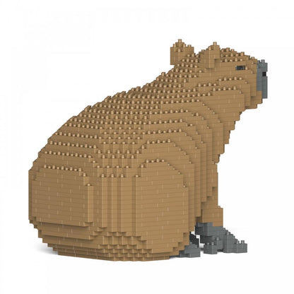 Capybara Sculpture - LAminifigs , lego style jekca building set