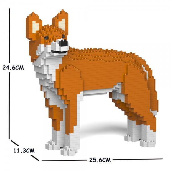Dingo Sculpture - LAminifigs , lego style jekca building set, small size