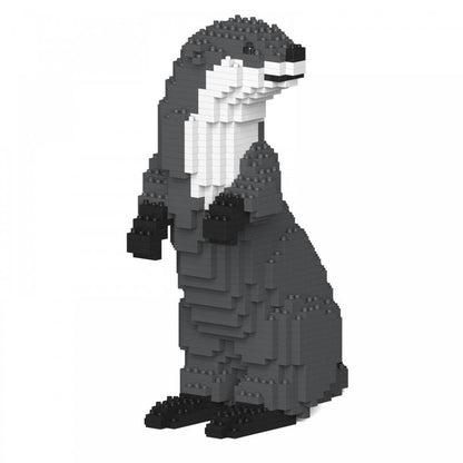 Asian Small-Clawed Otter Sculpture - LAminifigs , lego style jekca building set