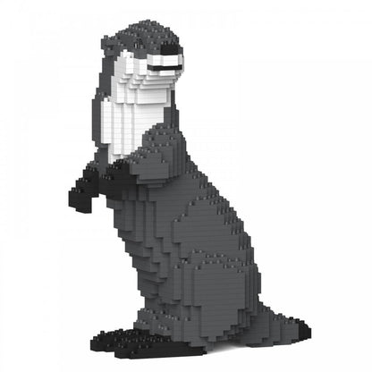 Asian Small-Clawed Otter Sculpture - LAminifigs , lego style jekca building set