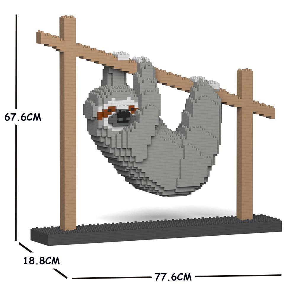 Sloth Sculpture - LAminifigs , lego style jekca building set, big size