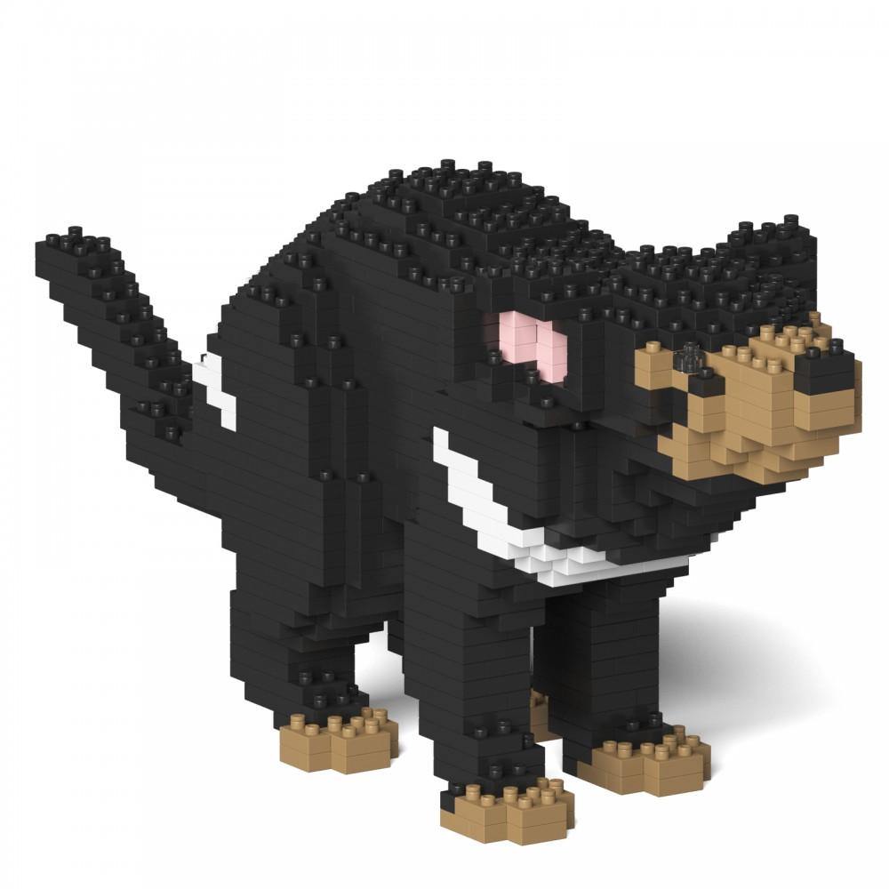 Tasmanian Devil Sculpture - LAminifigs , lego style jekca building set