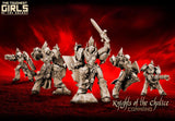 Knights Of The Chalice - Command Group - LAminifigs , lego style jekca building set