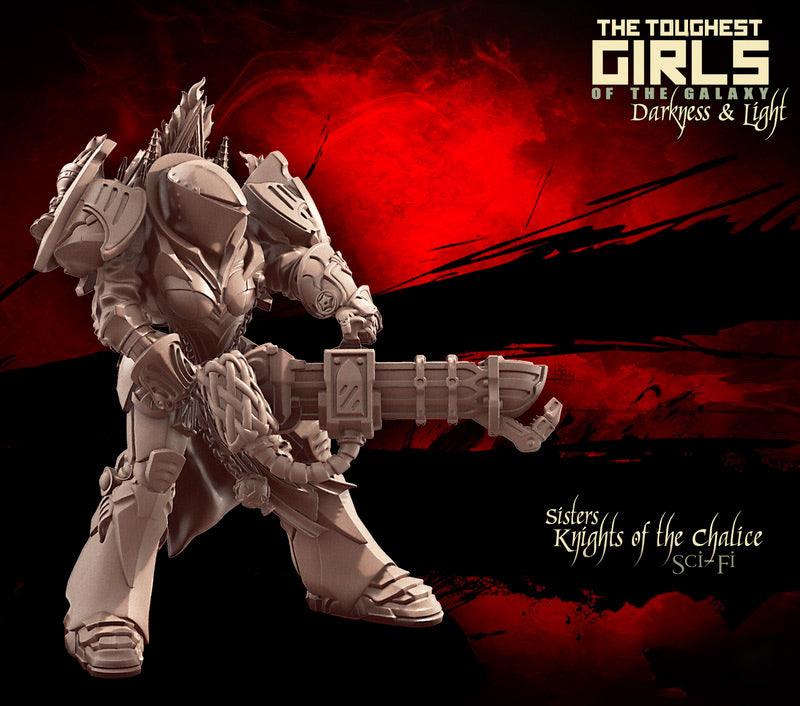 Knights Of The Chalice - Command Group - LAminifigs , lego style jekca building set