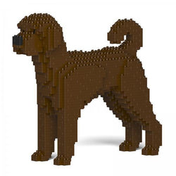 Labradoodle Dog Sculptures - LAminifigs , lego style jekca building set