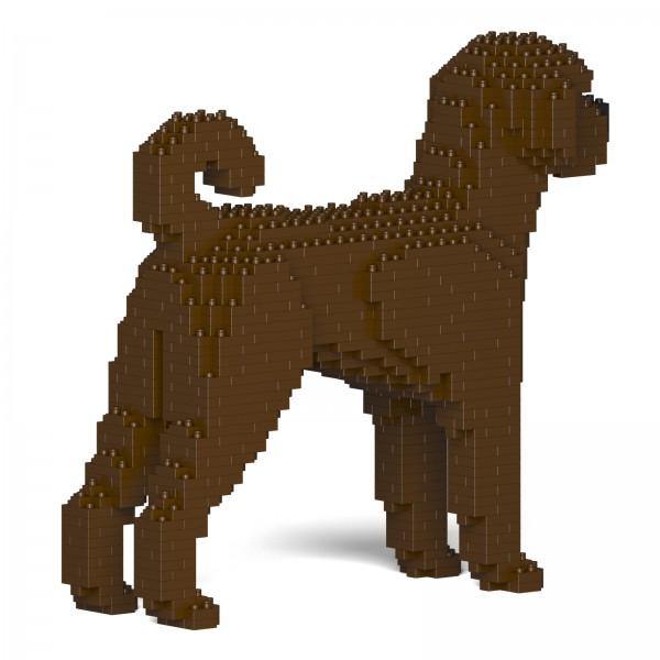 Labradoodle Dog Sculptures - LAminifigs , lego style jekca building set