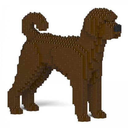 Labradoodle Dog Sculptures - LAminifigs , lego style jekca building set