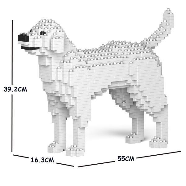 Labrador Retriever Dog Sculptures - LAminifigs , lego style jekca building set