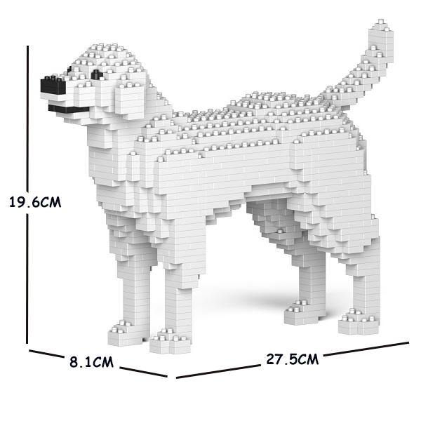 Labrador Retriever Dog Sculptures - LAminifigs , lego style jekca building set