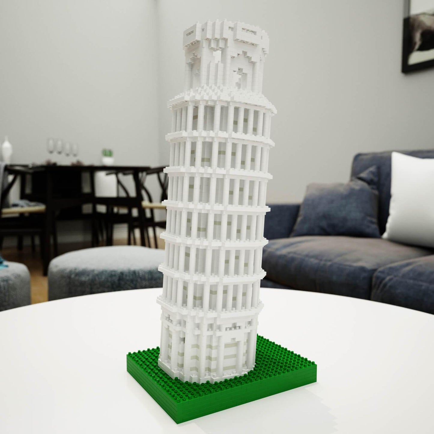 Leaning Tower Of Pisa - LAminifigs , lego style jekca building set