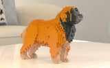 Leonberger Dog Sculptures - LAminifigs , lego style jekca building set