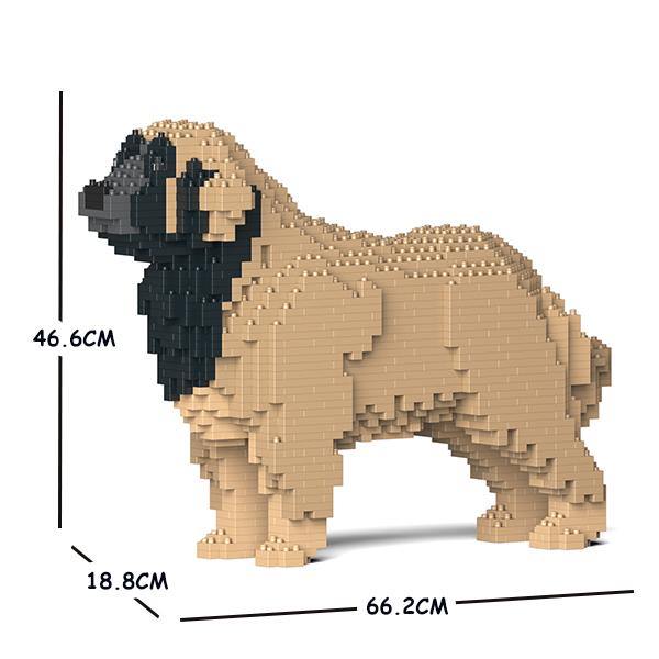 Leonberger Dog Sculptures - LAminifigs , lego style jekca building set