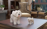 Maltese Dog Sculptures - LAminifigs , lego style jekca building set