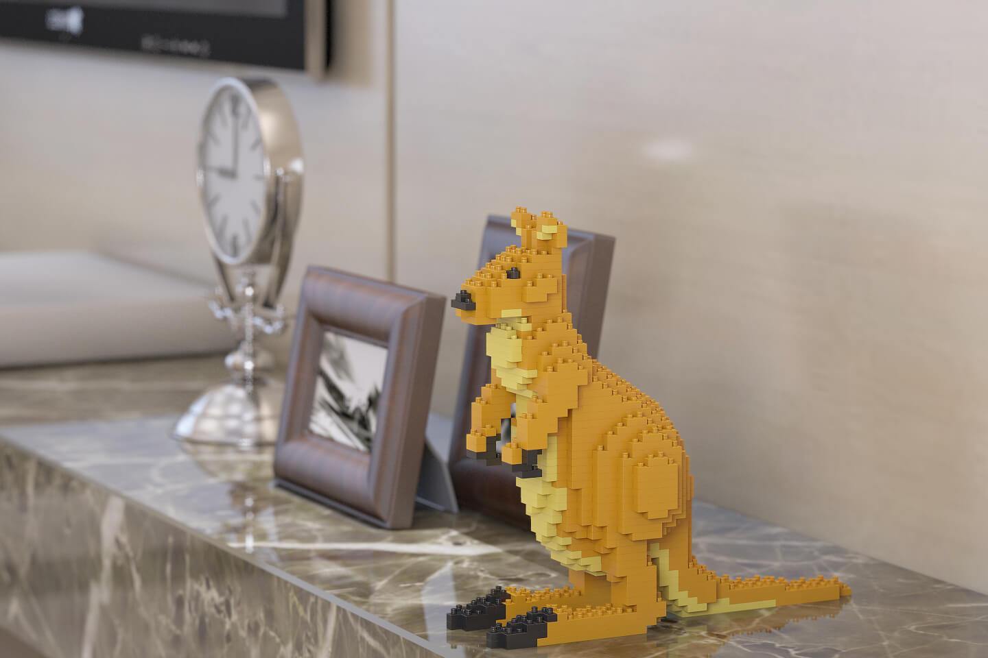 Mammals Sculptures - LAminifigs , lego style jekca building set